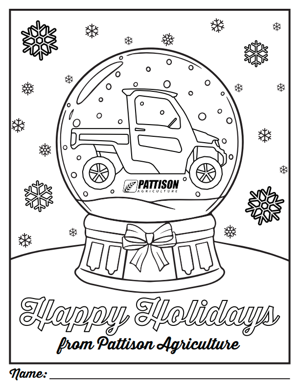 Ag Safety Week Colouring Page 